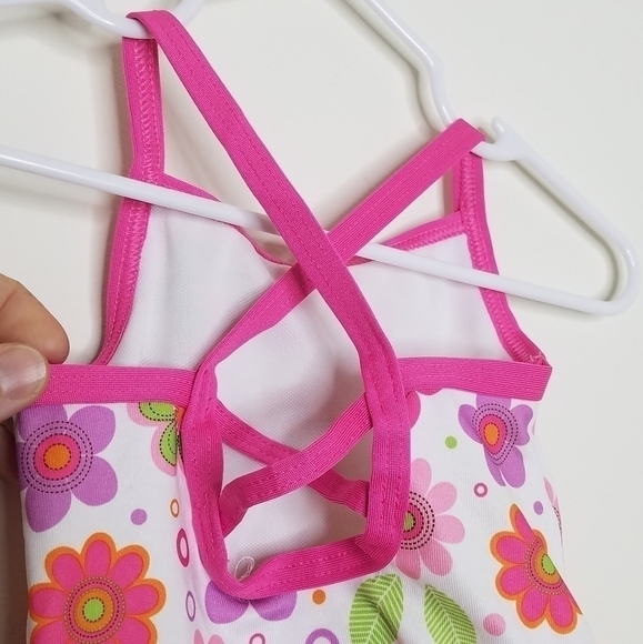 Penelope Mack Onepiece Bathing Suit Flower 18m - Picture 3 of 4